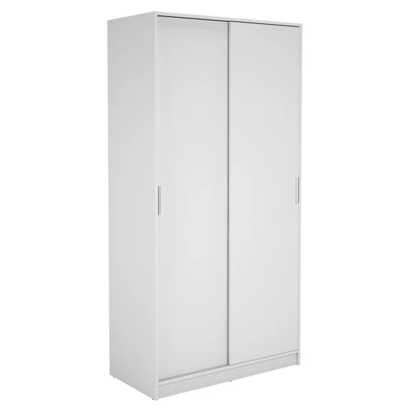 Armario de 2 Puertas Correderas – 100x50x200 cm