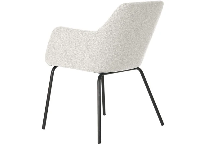 SILLA POLIESTER METAL 59,5X60,5X78 BEIGE (Pack 2 Unidades)