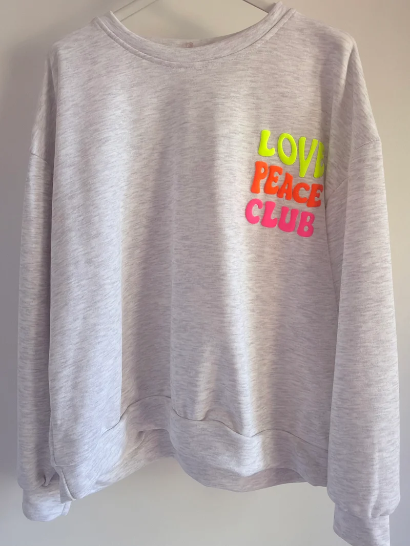 SUDADERA LOVE/PEACE