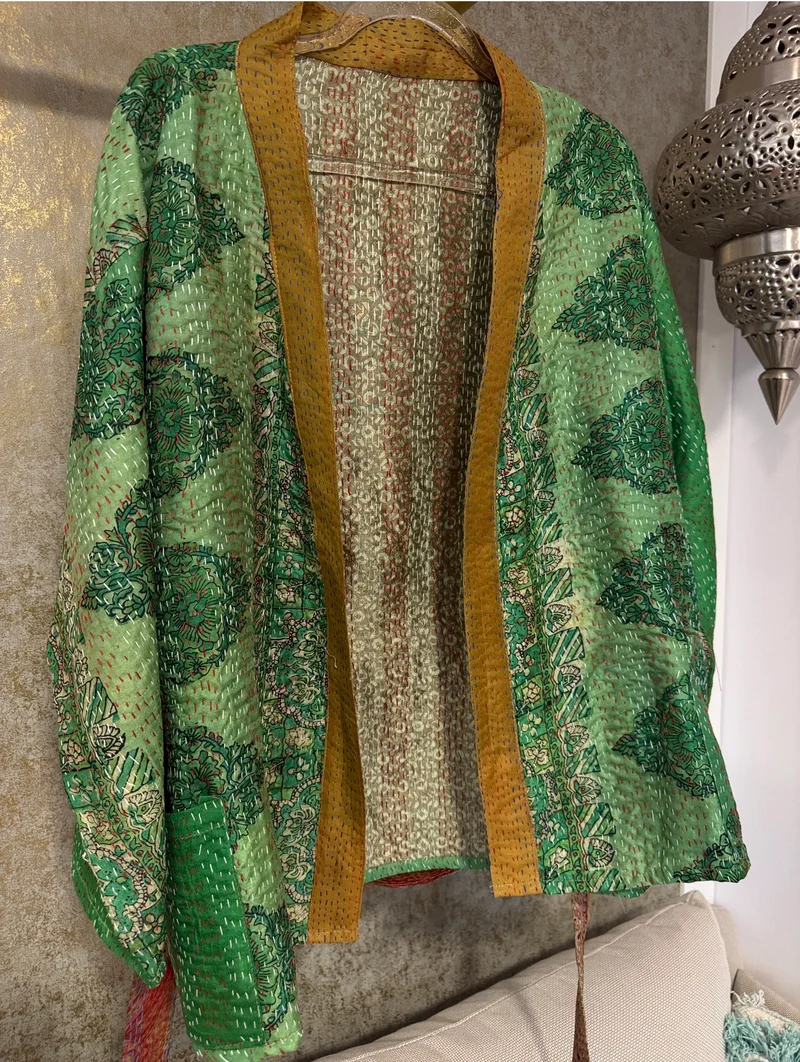 KIMONO CORTO SEDA SALV