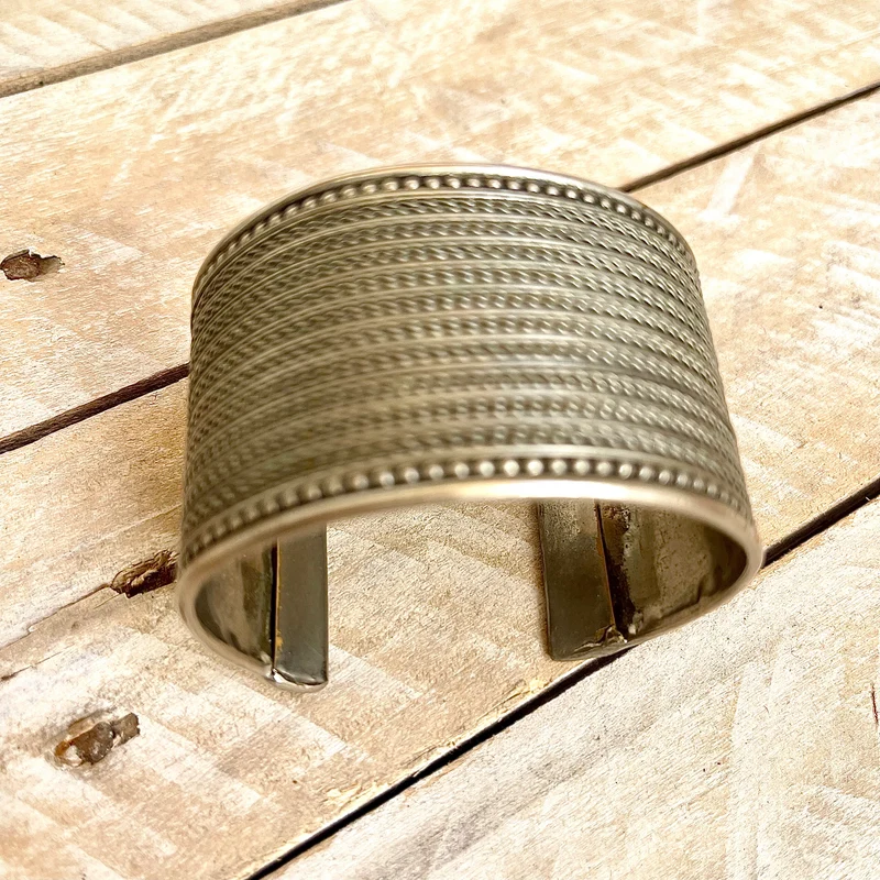 BRAZALETE GRABADO Silver