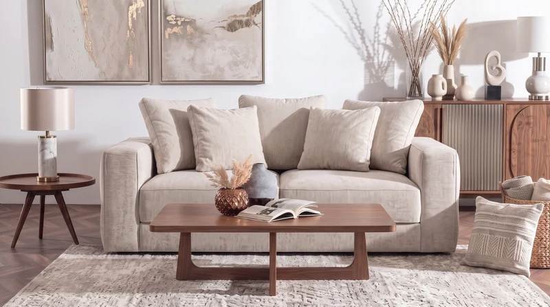 CARENZA LOVE SEAT BRUNA BIT NATURAL