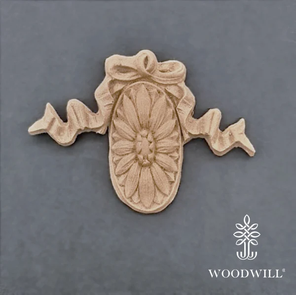 Wood Carving Decorative 6.5cm. X 9.5 Cm