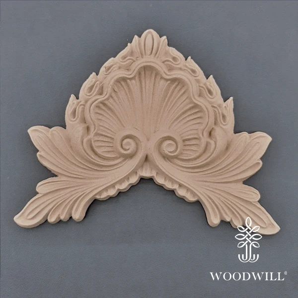 Wood Carving Decorative Center 22cm x 13 Cm