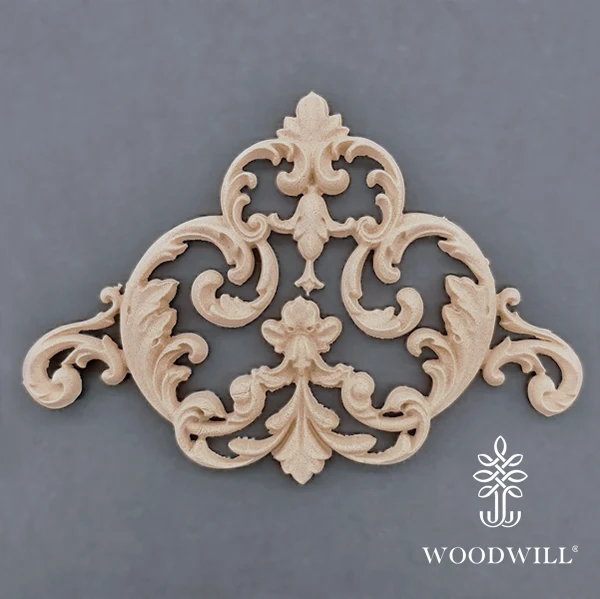 Wood Carving Decorative Center 11.5cm x 8 Cm