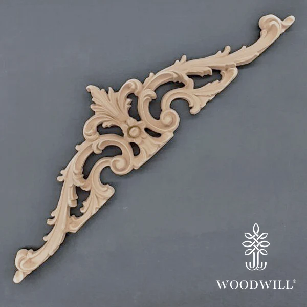 Wood Carving Decorative Center 58cm x 14 Cm