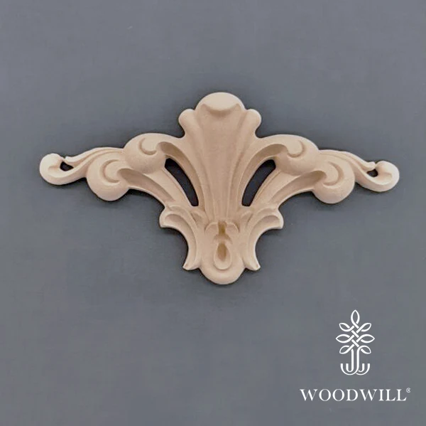Wood Carving Decorative Center 23.5cm x 12 Cm