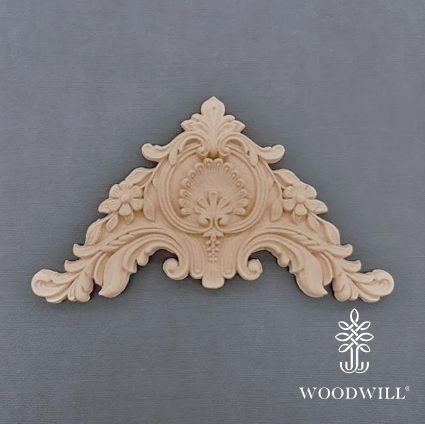 Wood Carving Decorative Center 17cm x 11 Cm