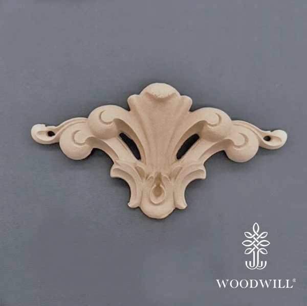 Wood Carving Decorative Center 16.5cm x 9 Cm