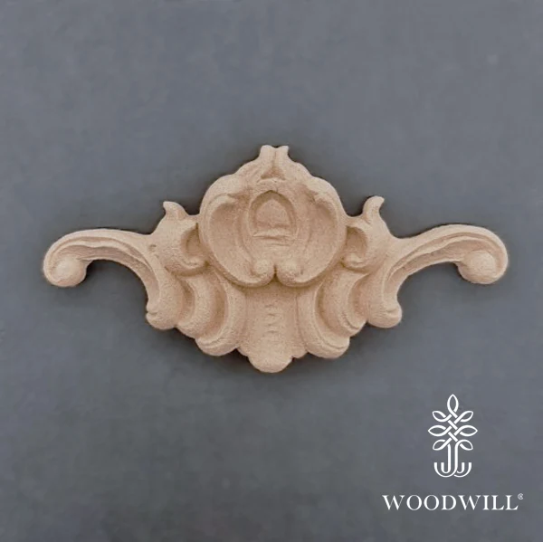 Wood Carving Decorative Center 10cm x 5 Cm