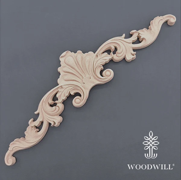 Wood Carving Decorative Center 39cm X 9cm