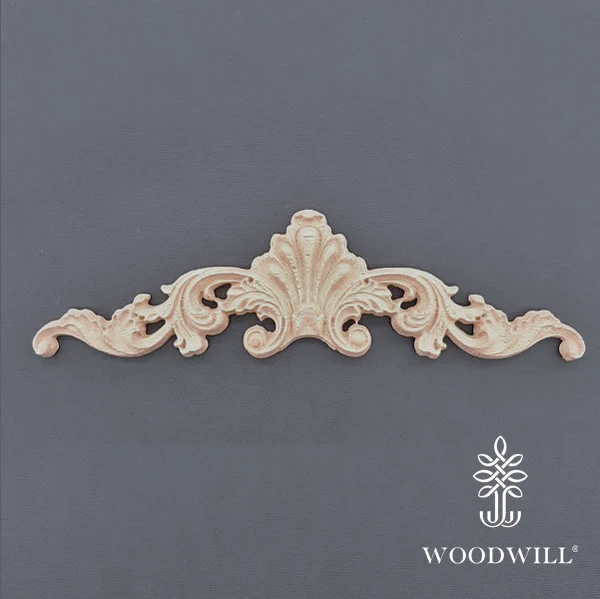 Wood Carving Decorative Center 19.5cmX5cm