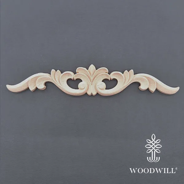 Wood Carving Decorative Center 22cm x 4cm