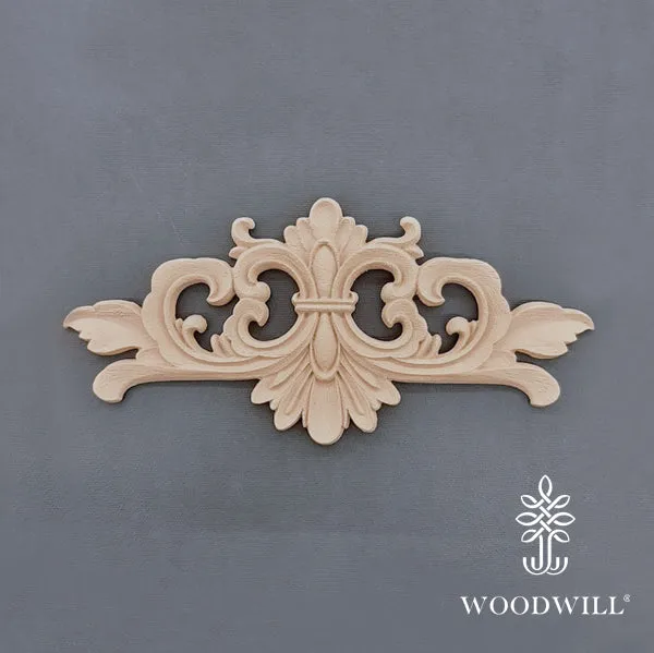 Wood Carving Decorative Center 15.7cmX7 Cm