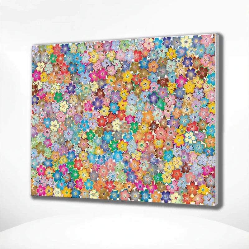 Painting by numbers Abstract Flowers