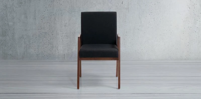 CALELLA SILLA CON BRAZOS NOGAL AMARANTO BASQUET GRAPHITE
