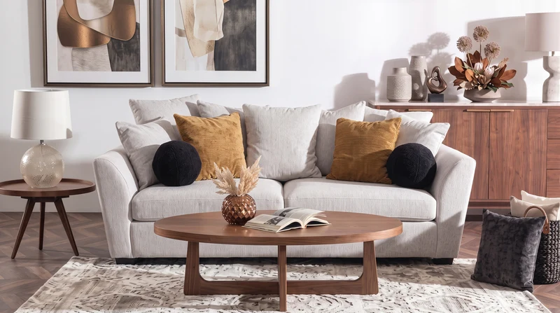 CLARISSA SOFA BOLTON FLAX