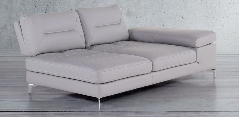BICCARI SOFA DERECHO PV BULL SILVER