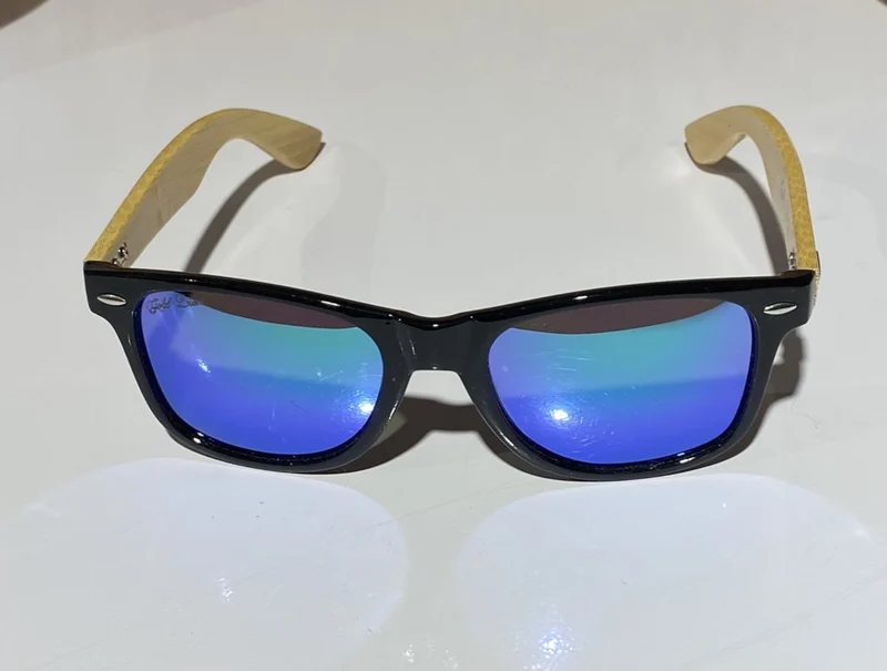 GAFAS DE SOL NEGRAS MADERA RIO BLACK POLARIZADAS