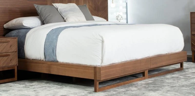 VELIERO BASE CAMA NOGAL K.S.