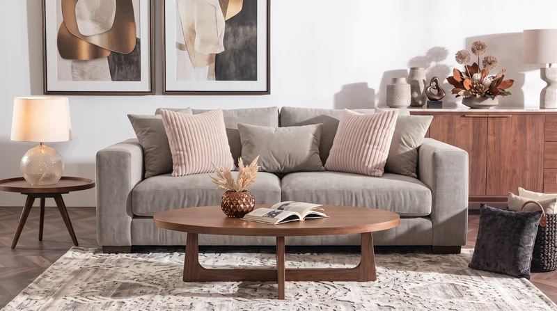 PIER LOVE SEAT FRESNO OYSTER