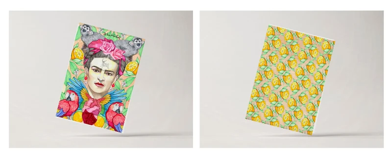 CUADERNO NOTEBOOK FRIDA