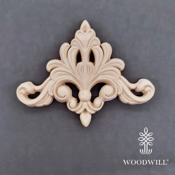Wood Carving Decorative Center 10cm x 7 Cm