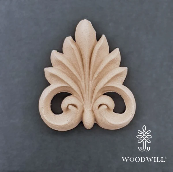 Wood Carving Decorative 5.8cm. X 6.5 Cm