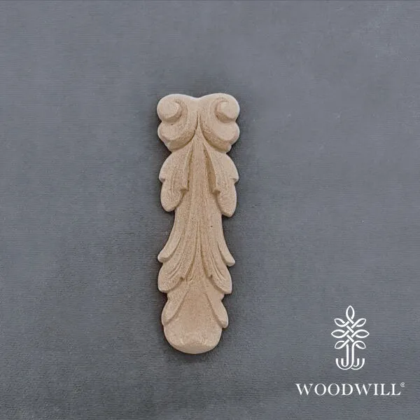 Wood Carved Decorative Column - Pillar 12cm x 4 Cm