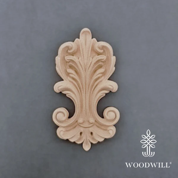Wood Carved Decorative Column - Pillar 10cm x 6 Cm