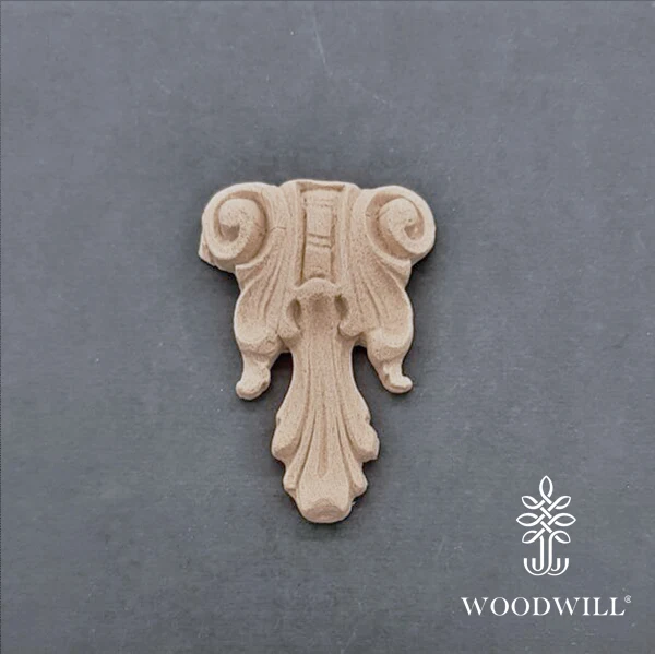 Wood Carved Decorative Column - Pillar 6 cm x 4 cm