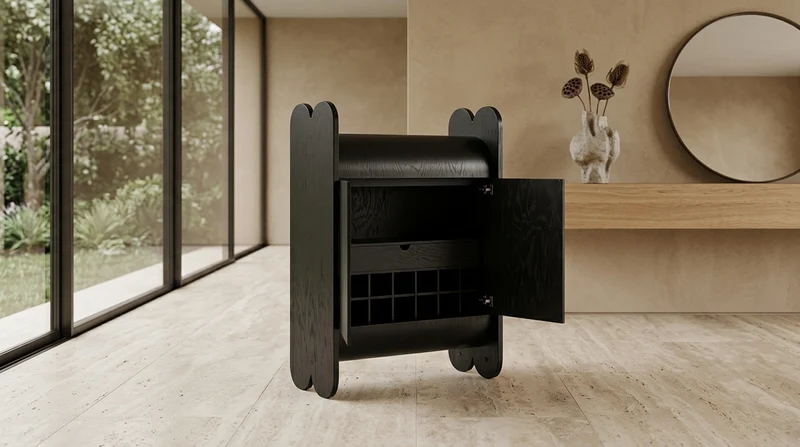 CURVATURA CURIO BAR NEGRO