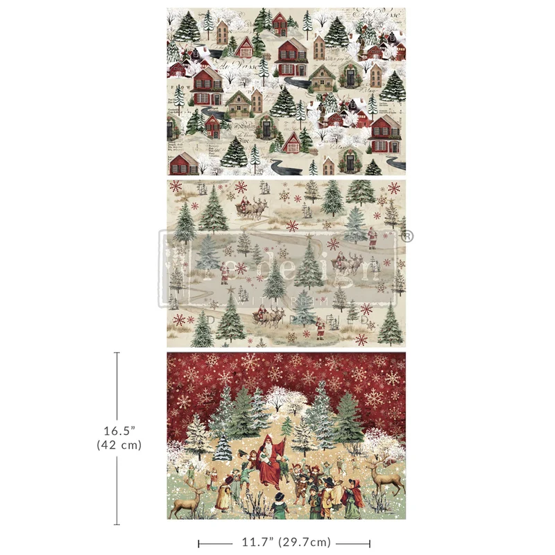 Decoupage Decor Tissue Paper Pack - Whimsical Woodland