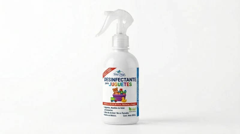 STAY CLEAN LIMPIADOR DESINFECTANTE PARA JUGUETES 300 ML