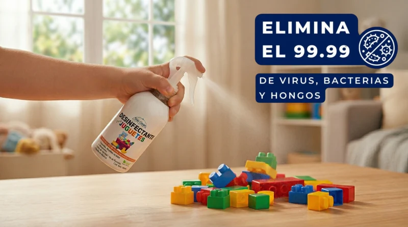 STAY CLEAN LIMPIADOR DESINFECTANTE PARA JUGUETES 300 ML