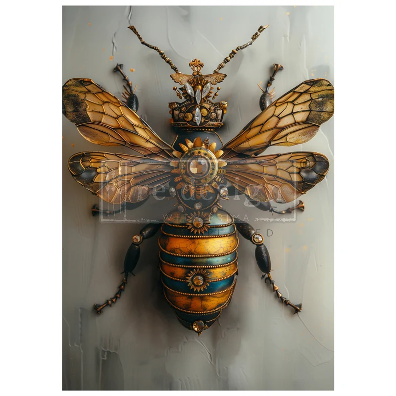 A1 Papel Decoupage Re Design With Prima - Gearspring Honeybee