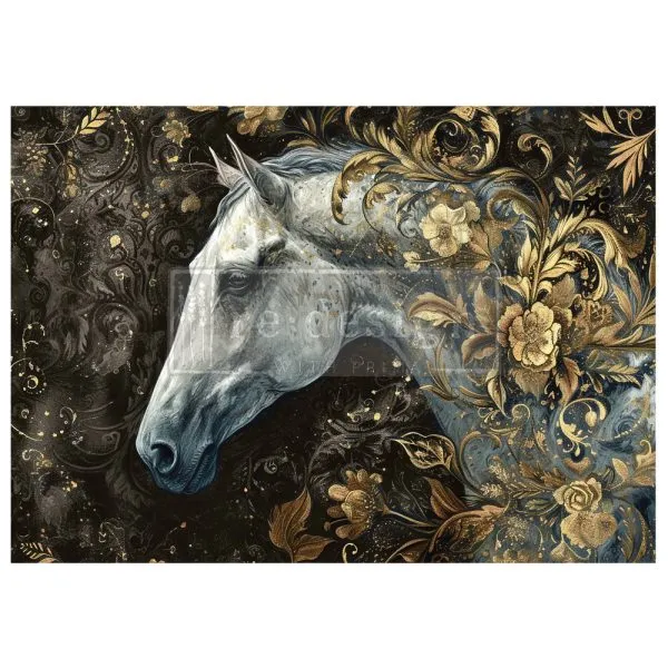 A1 Papel Decoupage Re Design With Prima - Majestic Gallop