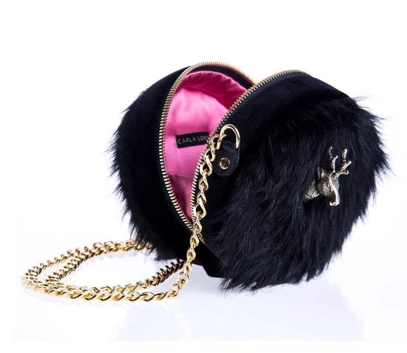 BOLSO PELO CARLA LOPEZ ESCULTURA CIERVO ULTIMA UNIDAD