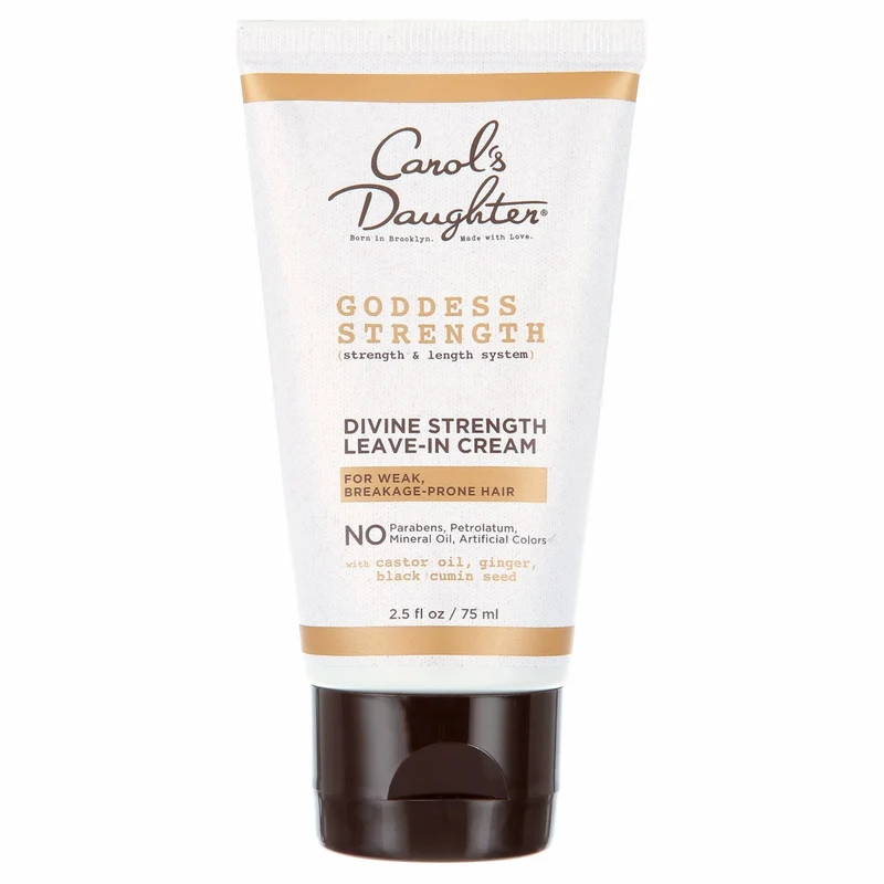WHOLESALE CAROL'S DAUGHTER GODDESS STRENGTH DIVINE STRENGTH LEAVE-IN CREAM 2.5 OZ - 48 PIECE LOT