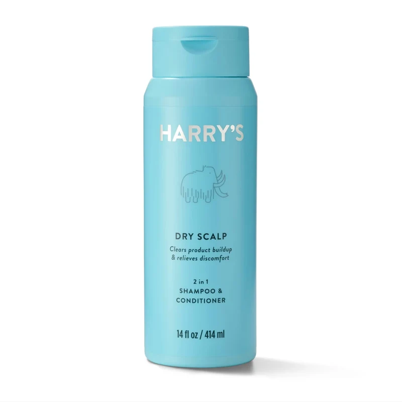 WHOLESALE HARRY'S DRY SCALP 2-IN-1 SHAMPOO & CONDITIONER 14 OZ - 48 PIECE LOT