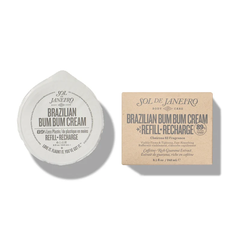 WHOLESALE SOL DE JANEIRO BRAZILIAN BUM BUM CREAM REFILL 8.1 OZ - 48 PIECE LOT