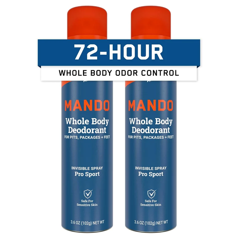 WHOLESALE MANDO WHOLE BODY DEODORANT 3.6 OZ (PACK OF 2) - MT. FUJI - 48 PIECE LOT