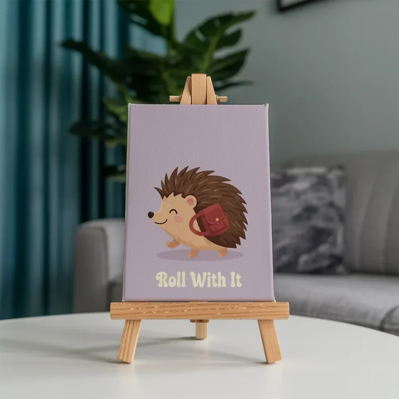 Animal Puns Parade - Mini Painting by numbers Set of 6