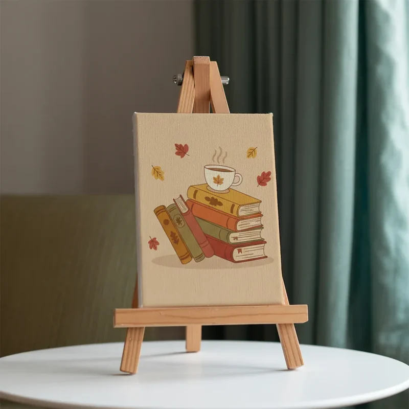 Autumn peculiarity - Mini Painting by numbers Set of 6