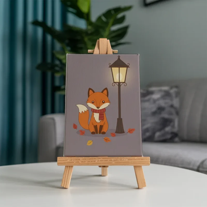 Autumn peculiarity - Mini Painting by numbers Set of 6
