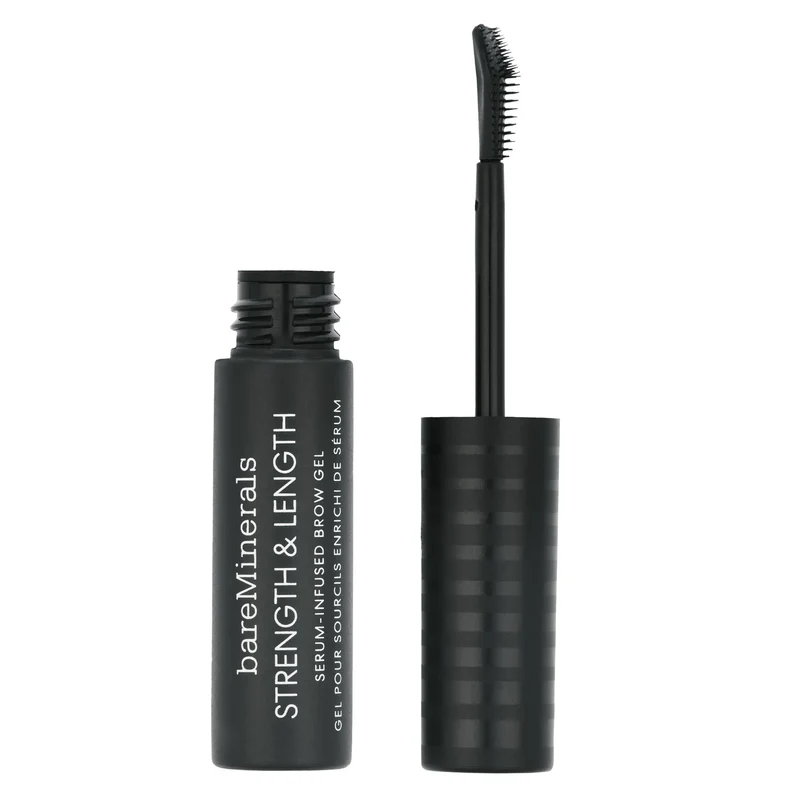 WHOLESALE BAREMINERALS STRENGTH & LENGTH SERUM-INFUSED BROW GEL 0.16 OZ - COFFEE - 48 PIECE LOT