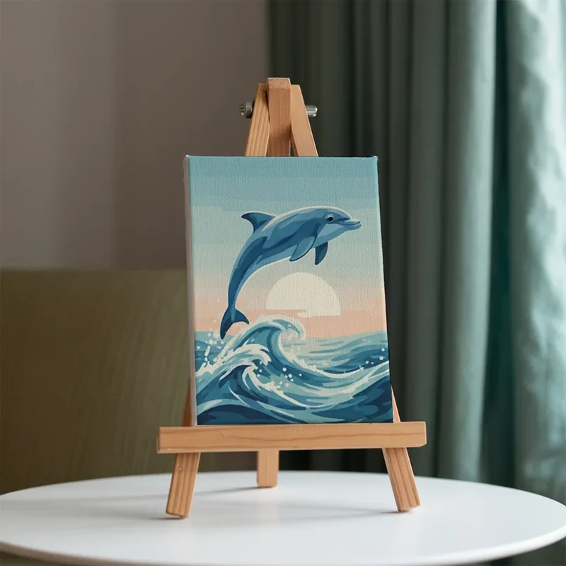 Wonders of the Sea - Mini Painting by numbers Set of 6