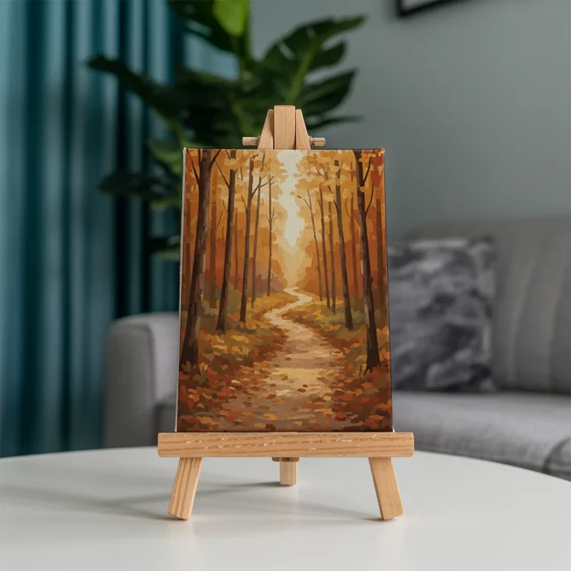 Mild Early Autumn - Mini Painting by numbers Set of 6