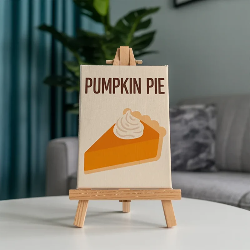 Cosy autumn essentials - Mini Painting by numbers Set of 6
