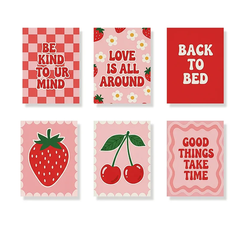 Groovy & Sweet - Mini Painting by numbers Set of 6